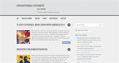 Desktop Screenshot of pellepedagog.se